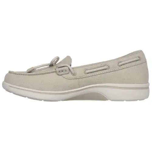 Skechers ARCH FIT UPLIFT Laguna Canvas Cushioning, Wear Resistant Low top Casual Shoes Women's Taupe