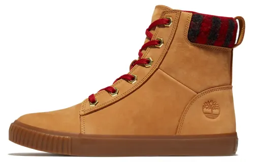 Timberland Skyla Bay 6 Short Combat Boots Women's Earth Yellow