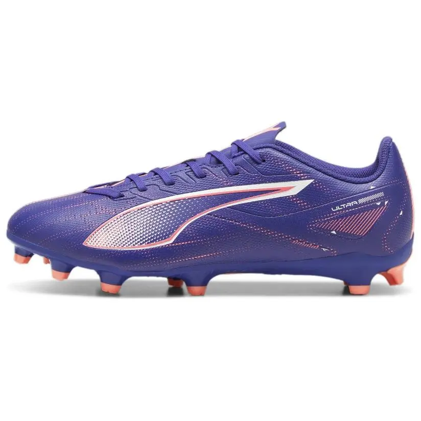 PUMA Ultra 5 Play Soft And Comfortable AG Artificial Ground FG Firm Ground Abrasion Resistant Soccer Shoes Men's Purple