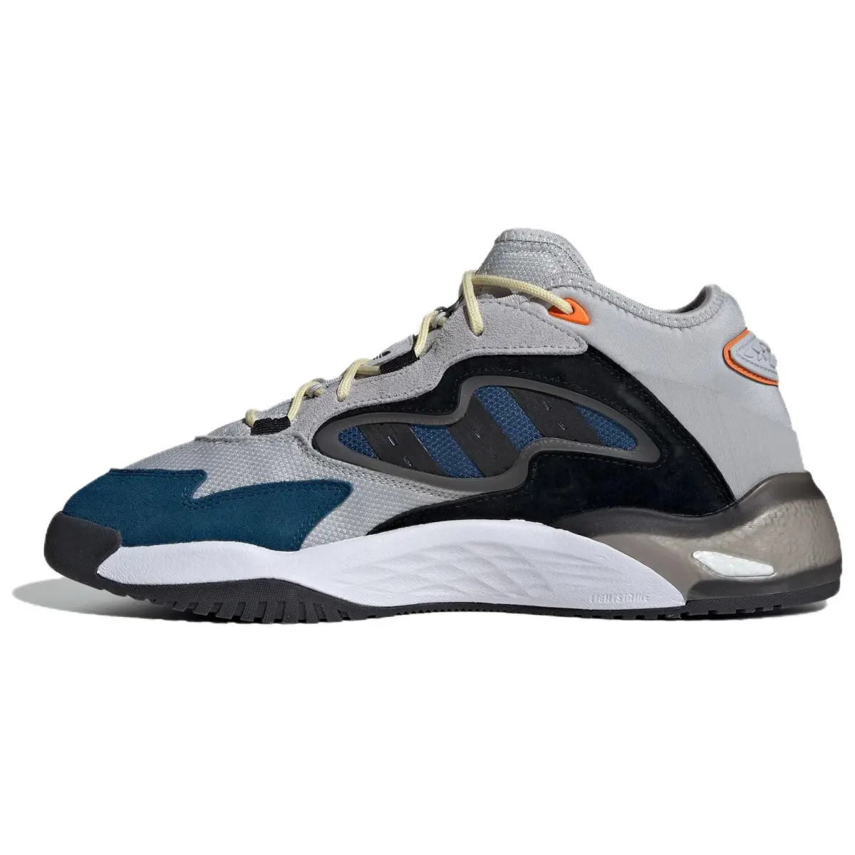 Adidas Originals Streetball 2.0 Slip Resistant Abrasion Resistant Low top Casual Shoes Unisex Gray Black