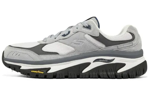 Skechers Arch Fit Road Walker Low top Casual Shoes Men's Gray