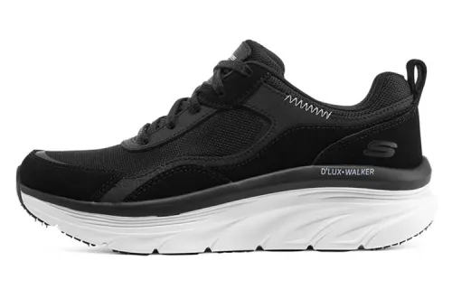 Skechers Dlux Walker 'Black White' Women's