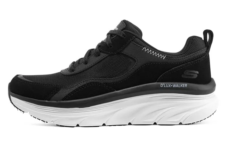 Skechers Dlux Walker 'Black White' Women's