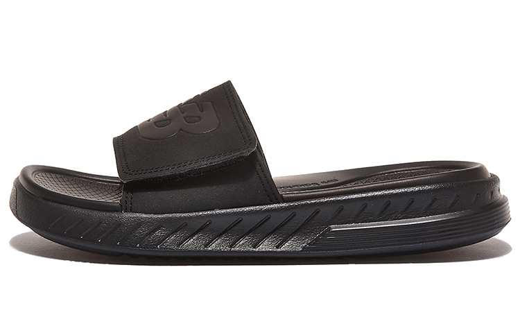 New Balance NB 1501 Hook and loop Rubber Sole Slide Slippers Unisex Black Warrior