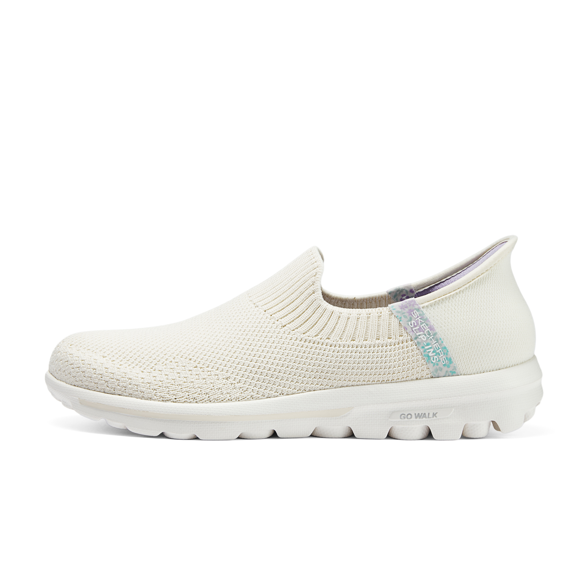 Skechers Fabric Cushioning Breathable Rebound Cushioning Breathable Rebound Low top Casual Shoes Women’s White