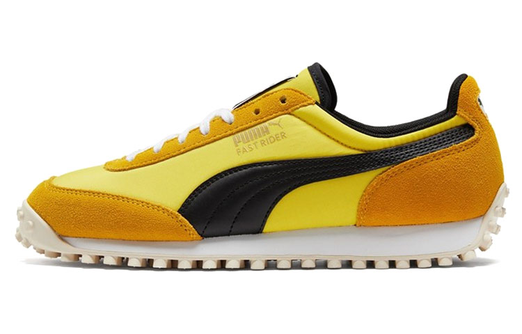 PUMA Fast Rider Low Top Running Shoes Yellow