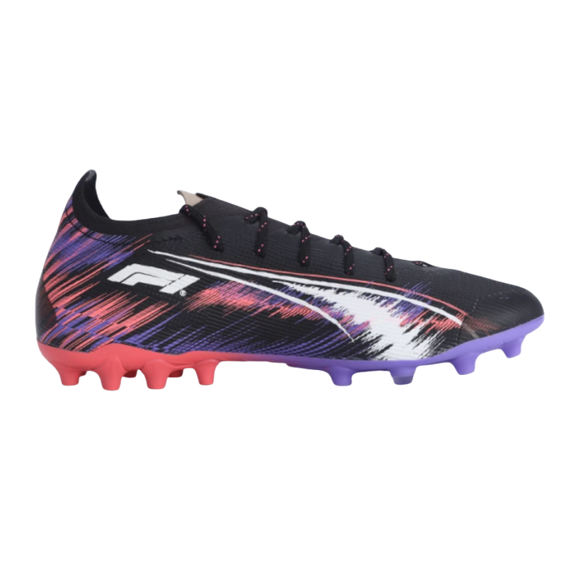 PUMA Ultra 5 Comfortable Soccer Shoes Men’s Black Purple