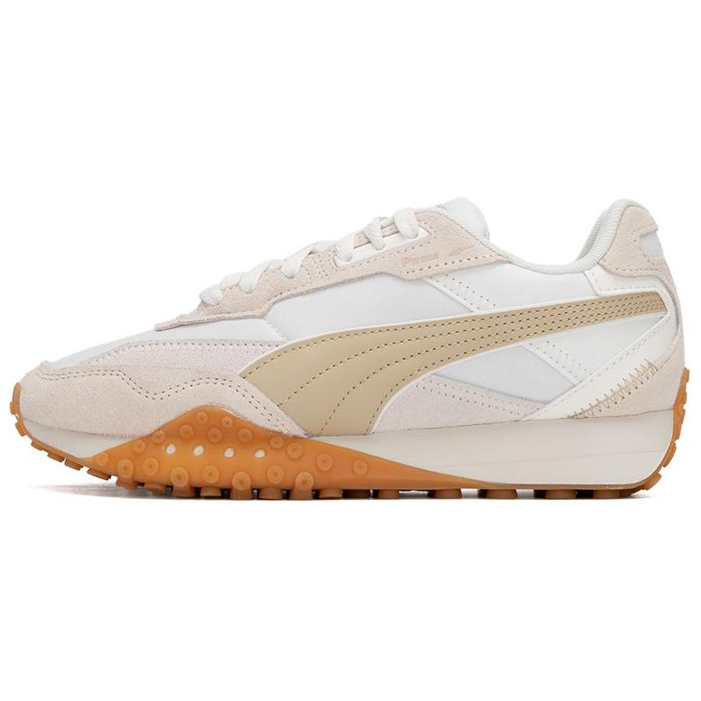 PUMA Blktop Rider Low top Casual Shoes Unisex White Brown
