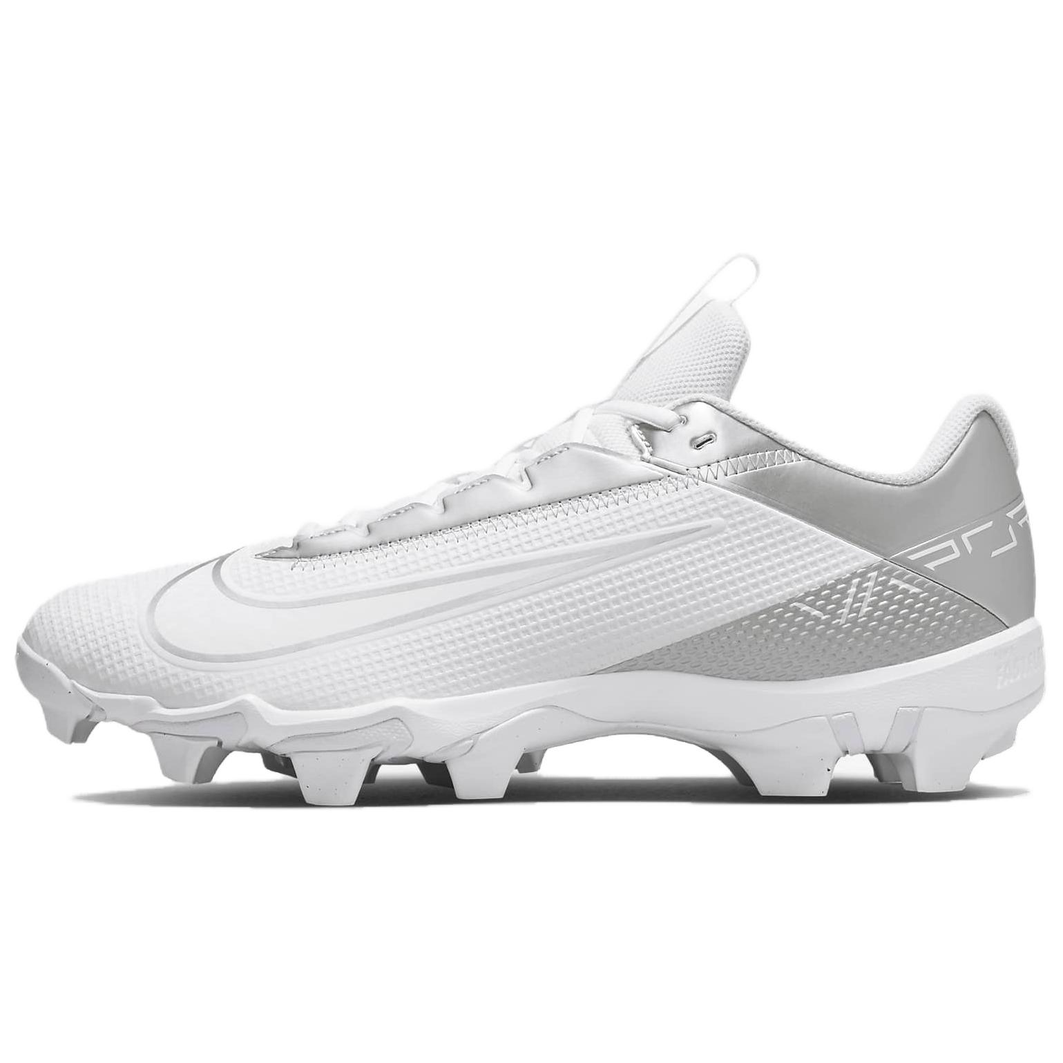 Nike Vapor Edge Shark 2 comfortable non-slip wear-resistant football shoes men's white gray