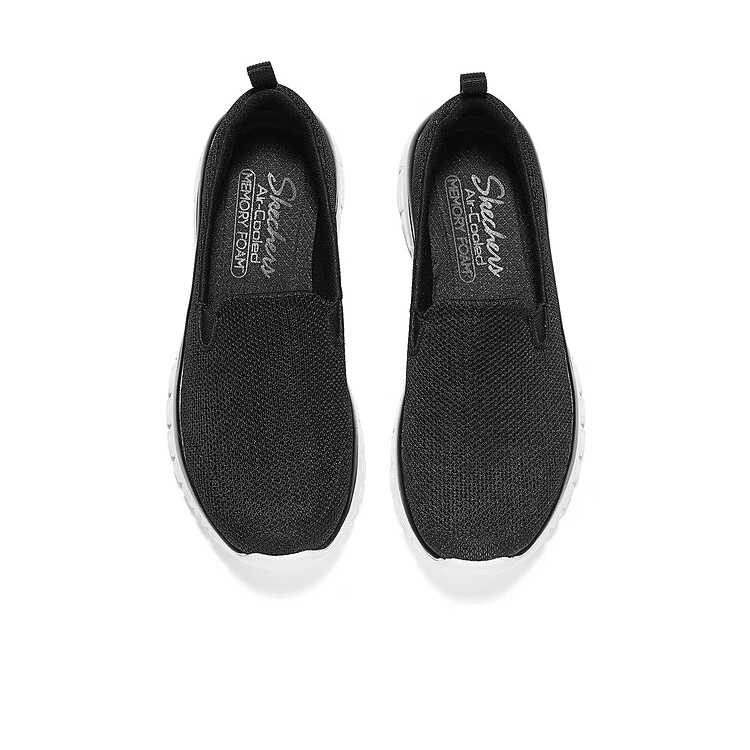 Skechers Sports Life Collection Comfortable Abrasion Resistant Low top Casual Shoes Women’s Black White