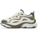 Anta Slip Resistant Abrasion Resistant Low top Casual Shoes Women's White Green