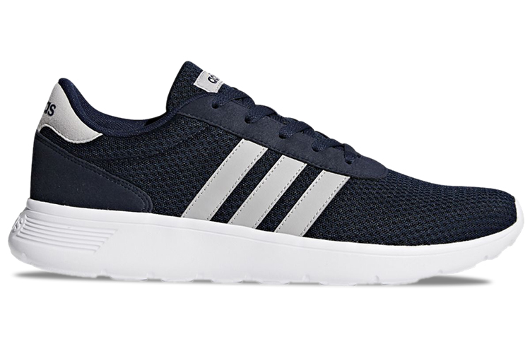 Кеды adidas neo Lite Racer (сине-серые) — фото 2