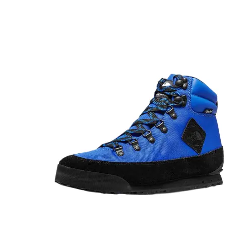 THE NORTH FACE Waterproof High top Casual Shoes Men's Blue Black