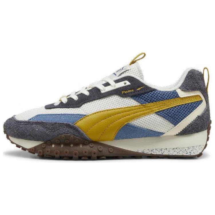 PUMA Blktop Rider Abrasion Resistant Low top Casual Shoes Unisex White Blue Gray