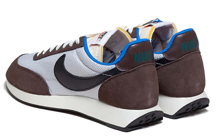 Кроссовки Nike Air Tailwind 79 Baroque Brown Pure Platinum (бело-коричневые) — Белый / коричневый — фото 3