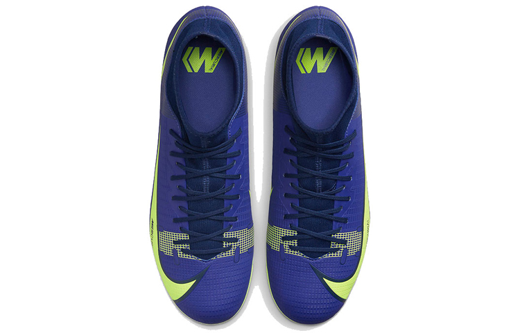 Мужские кроссовки Nike Mercurial Superfly 8 14 Academy AG (синий) — фото 4