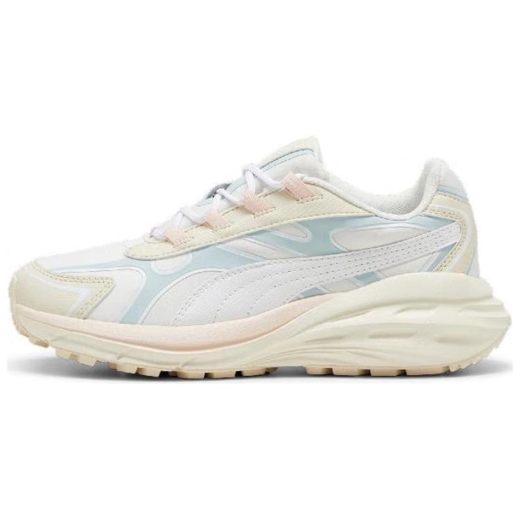 PUMA Hypnotic Low top Casual Shoes Unisex Beige Blue