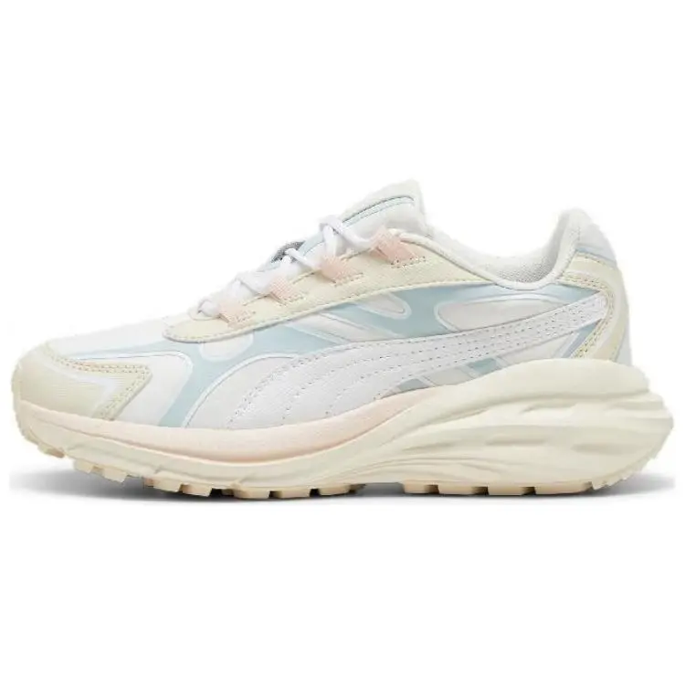 PUMA Hypnotic Low top Casual Shoes Unisex Beige Blue