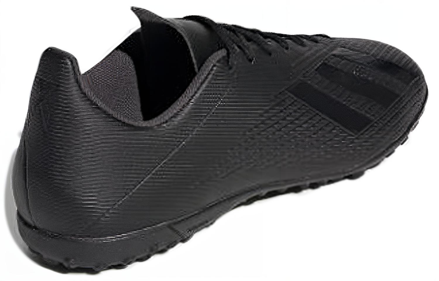 Мужские кроссовки adidas X 19.4 TF (черные) — Чёрный — фото 4