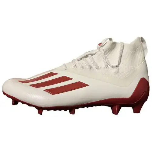 Adidas Adizero Primeknit Cleats 'White Red'