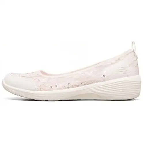 Skechers Arya Mesh Low top Casual Shoes Women's White