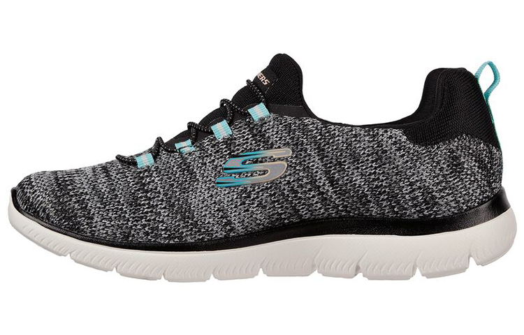 Skechers Summits Flyness Low top Sports Casual Shoes Women's Gray Blue