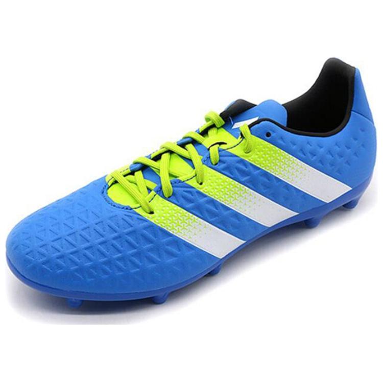 Adidas Ace FG Firm Ground Slip Resistant Abrasion Resistant Slip Resistant Abrasion Resistant Soccer Shoes Men’s Blue