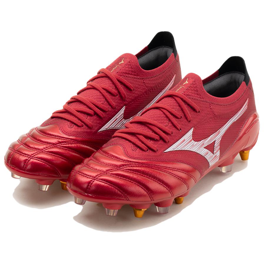 Mizuno Morelia Neo 4 Abrasion Resistant Soccer Shoes Men’s Red