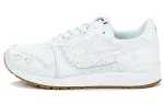 Asics Gel Lyte Fabric Abrasion Resistant Low top Casual Shoes Women's Pure White