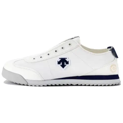 DESCENTE Chron Soft And Comfortable Slip Resistant Abrasion Resistant Low top Casual Shoes Women's White