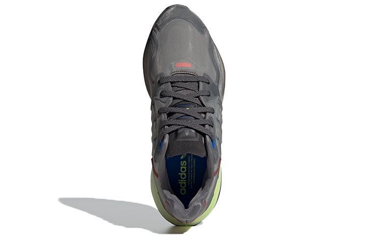 Кроссовки adidas originals ZX Alkyne (серо-зеленые) — Серый / зелёный — фото 5