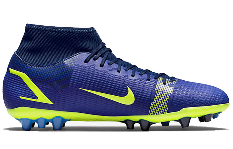 Мужские кроссовки Nike Mercurial Superfly 8 14 Academy AG (синий) — фото 2