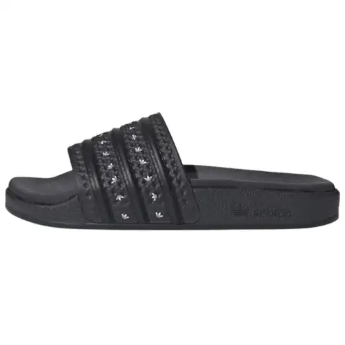 Adilette Women's Adidas Slide 'Carbon White Trefoils' Women's