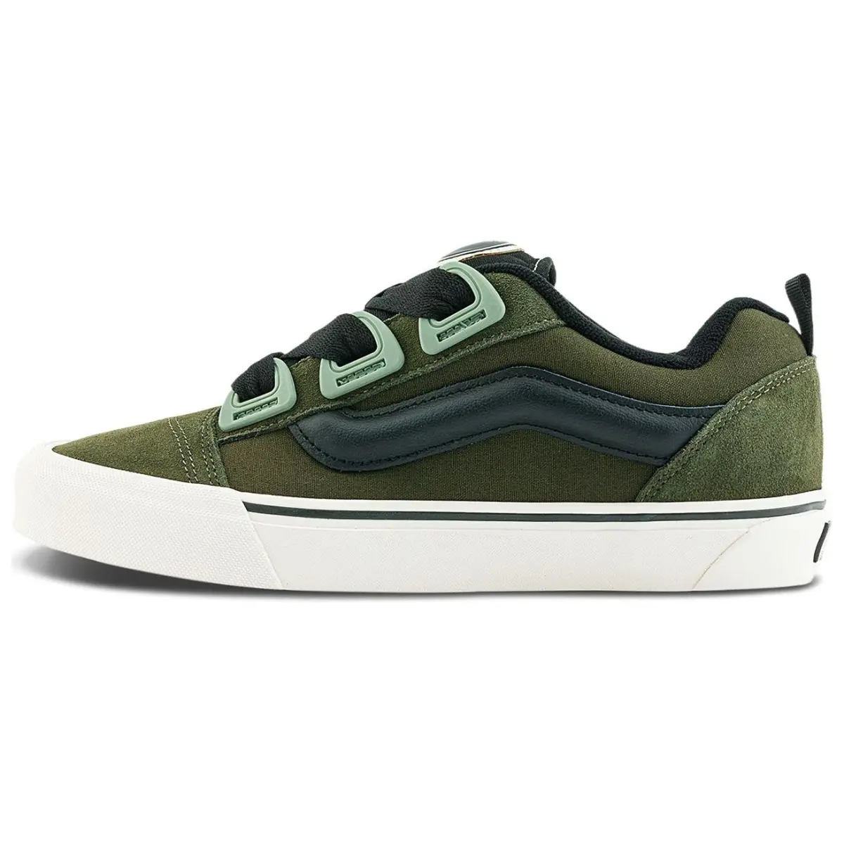 Vans Knu Skool Abrasion Resistant Low top Casual Shoes Unisex Green