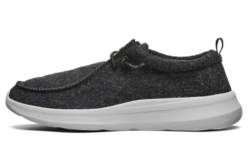Skechers Delson 2.0 Casual Shoes Men's Low Top Black