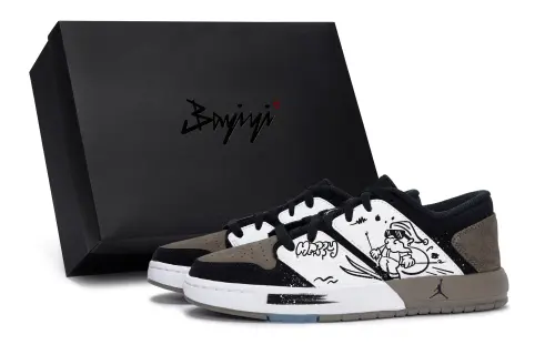 Jordan Nu Retro 1 811 Manufacturing, Snowtop Racing, Special Shoe Box Abrasion Resistant Slip Resistant