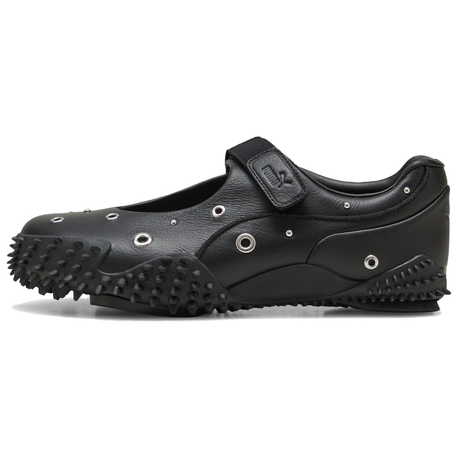 PUMA Mostro Fey Leather Low top Casual Shoes Unisex Black
