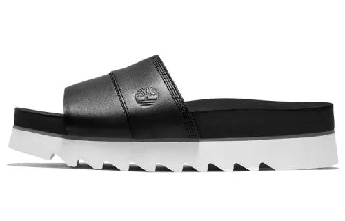 Timberland Slide Slippers Women's Black/White