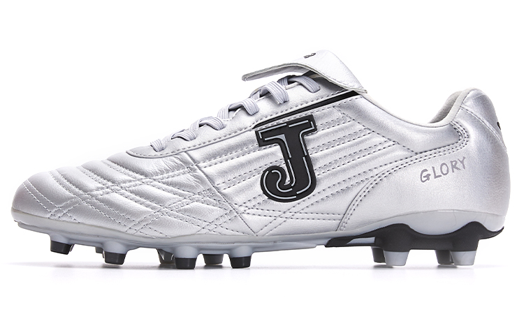 Joma FG Firm Ground Slip Resistant Abrasion Resistant Soccer Shoes Women’s Silver