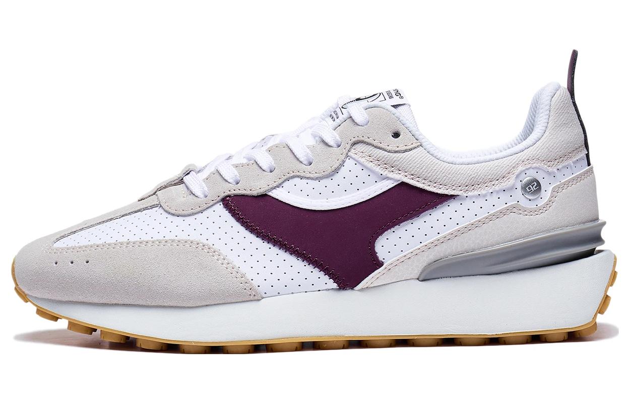 Li Ning Fangyuan Classic Synthetic Leather Slip Resistant Abrasion Resistant Low top Sports Casual Shoes Men's