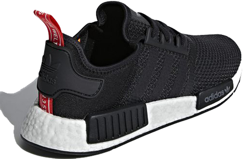 Кроссовки adidas Originals NMD_R1 (черные) — Чёрный — фото 5