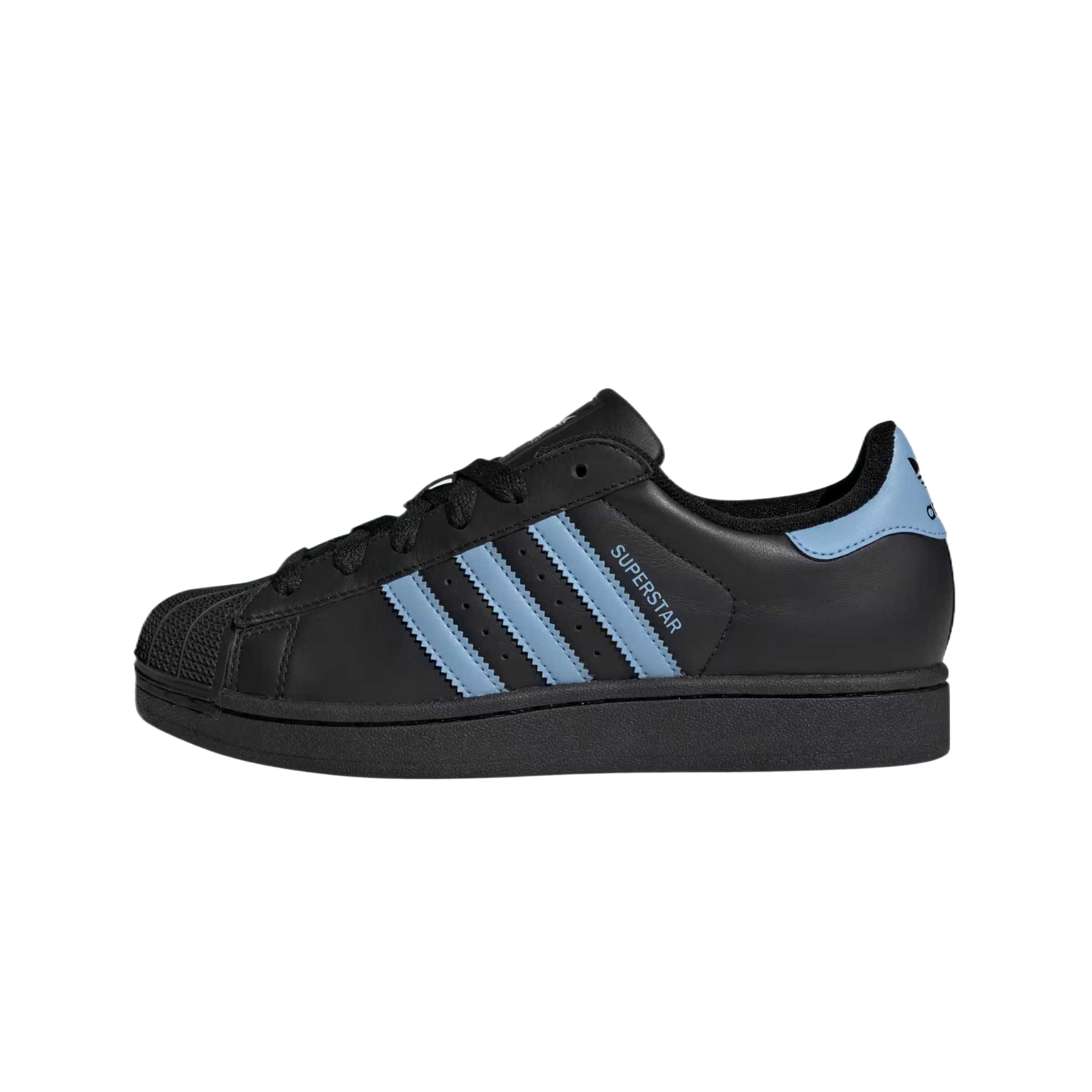 Женские кроссовки adidas originals Superstar 2 (черные)