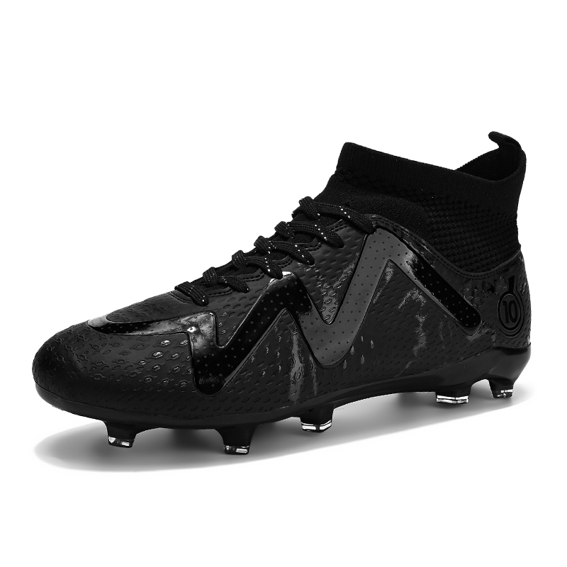 Sportful Soccer Shoes Unisex High Top Black/White/Aqua