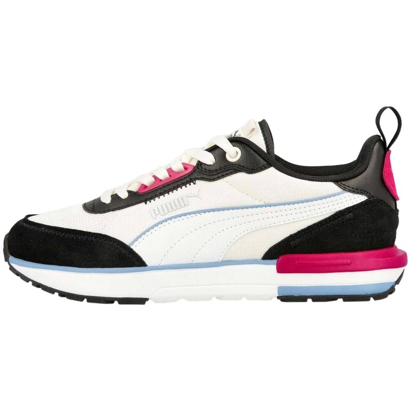 PUMA R22 Low top Casual Shoes Women's White Black
