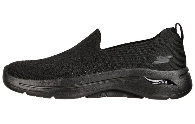 Skechers Go Walk Arch Fit Low top Casual Shoes Women's All Black
