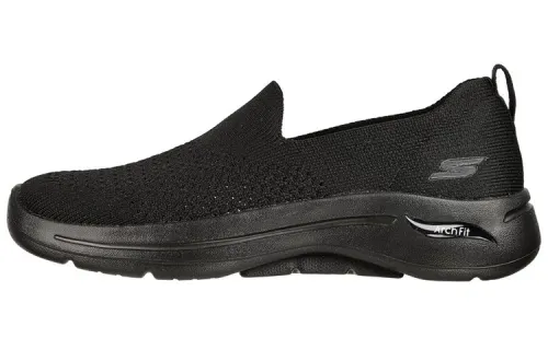 Skechers Go Walk Arch Fit Low top Casual Shoes Women's All Black