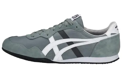 Onitsuka Tiger Serrano Cushioning Slip Resistant Abrasion Resistant Low top Casual Shoes Unisex Scallion Green