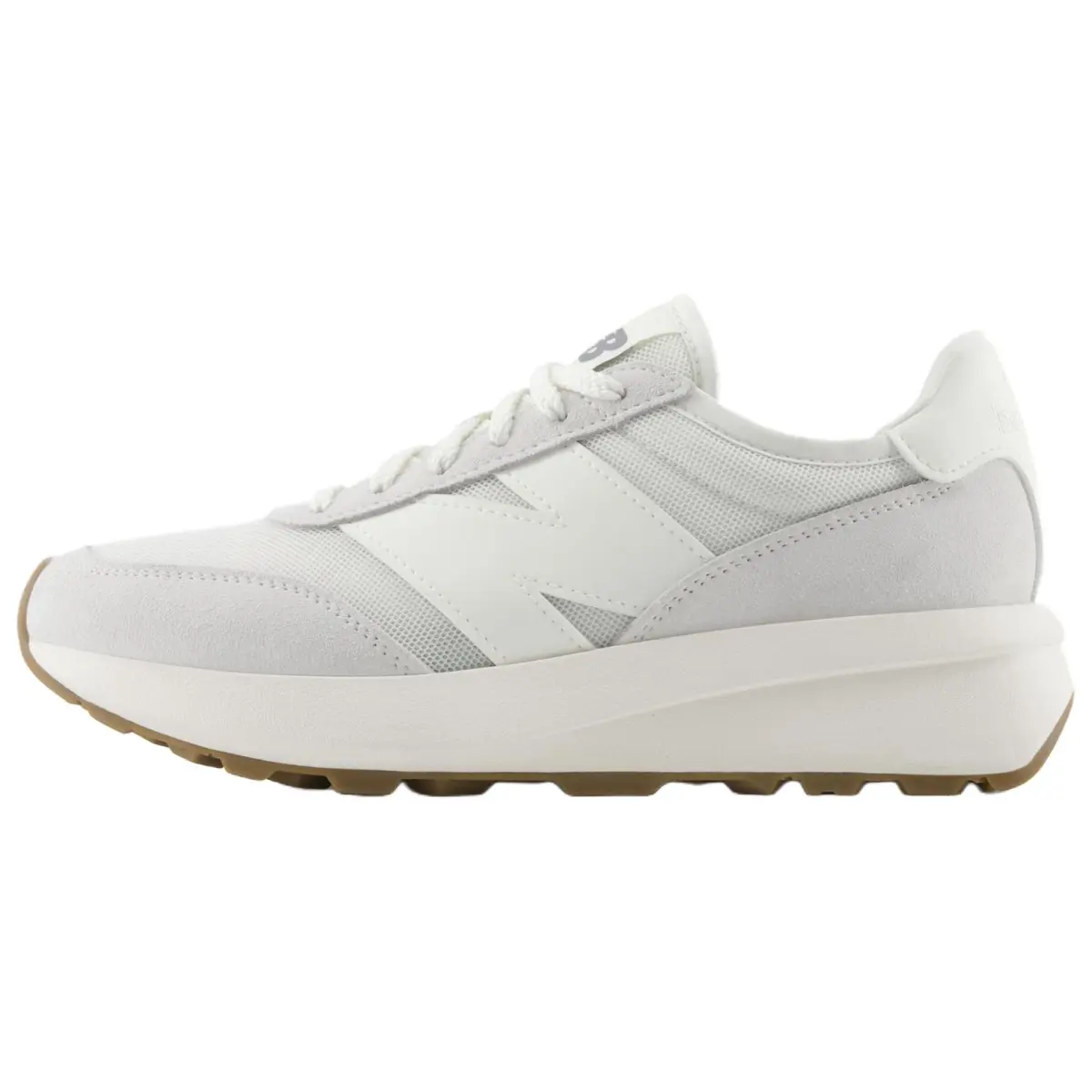 New Balance 370 Abrasion Resistant Low top Casual Shoes Unisex Gray
