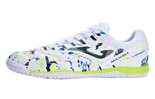 Joma IC/in Slip Resistant Abrasion Resistant Soccer Shoes Men's White