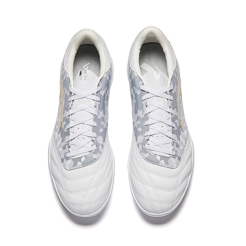 Anta TF Turf Soccer Shoes Men’s White Gray